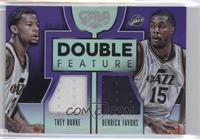 Trey Burke, Derrick Favors #/40