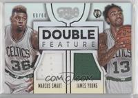 James Young, Marcus Smart #/60