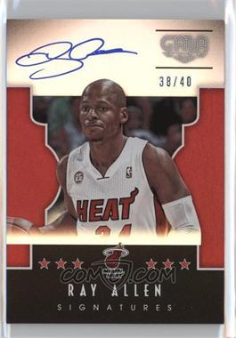 2015-16 Panini Gala - Signatures #S-RAN - Ray Allen /40