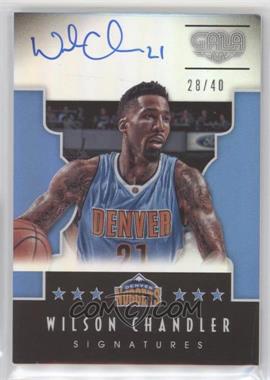 2015-16 Panini Gala - Signatures #S-WCH - Wilson Chandler /40 [EX to NM]