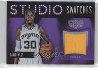 David West #/40