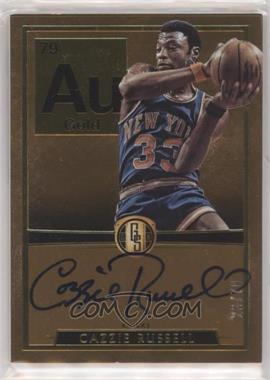 2015-16 Panini Gold Standard - AU Autographs #AU-CR - Cazzie Russell /79