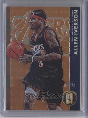 2015-16 Panini Gold Standard - [Base] - AU #157 - Allen Iverson /79