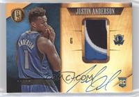 Rookie Jersey Autographs Prime - Justin Anderson #/25