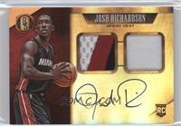 Rookie Jersey Autographs Double - Josh Richardson #/25