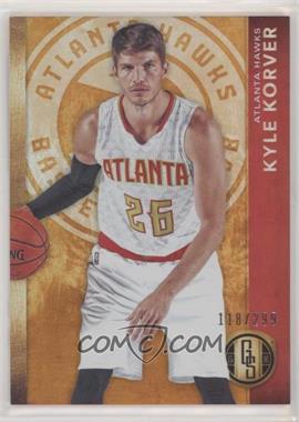 2015-16 Panini Gold Standard - [Base] #17 - Kyle Korver /299