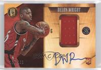 Rookie Jersey Autographs - Delon Wright #/199