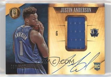 2015-16 Panini Gold Standard - [Base] #214 - Rookie Jersey Autographs - Justin Anderson /199