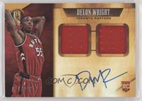 Rookie Jersey Autographs Double - Delon Wright #/149