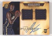 Rookie Jersey Autographs Double - Myles Turner [Noted] #/149