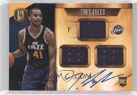 Rookie Jersey Autographs Triple - Trey Lyles #/99