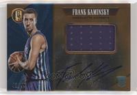 Rookie Jersey Autographs Jumbo - Frank Kaminsky #/49