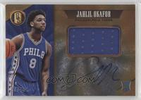 Rookie Jersey Autographs Jumbo - Jahlil Okafor #/49