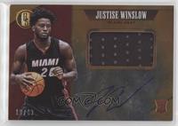 Rookie Jersey Autographs Jumbo - Justise Winslow #/49