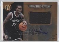 Rookie Jersey Autographs Jumbo - Rondae Hollis-Jefferson #/49