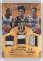 Elfrid Payton, Aaron Gordon, Victor Oladipo #/25