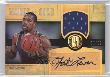 2015-16 Panini Gold Standard - Marks of Gold #6 - Fat Lever /99