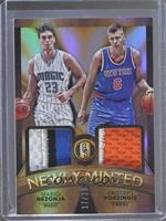 Kristaps Porzingis, Mario Hezonja #/25