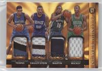 Karl-Anthony Towns, Willie Cauley-Stein, Jarell Martin, Jordan Mickey #/25