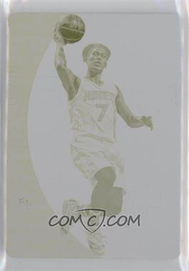 2015-16 Panini Immaculate Collection - [Base] - Printing Plate Yellow #33 - Jeremy Lin /1 [EX to NM]