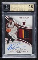 Rookie Patch Autographs - Justise Winslow [BGS 9.5 GEM MINT] #/25