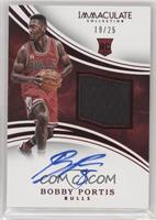 Rookie Patch Autographs - Bobby Portis #/25