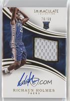 Rookie Patch Autographs - Richaun Holmes #/99