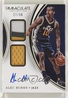 Alec Burks #/50