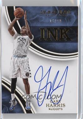 2015-16 Panini Immaculate Collection - INK #IK-GHA - Gary Harris /99