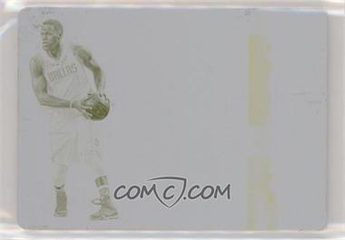2015-16 Panini Immaculate Collection - Rookie Jumbo Tags - Printing Plate Yellow #12 - Justin Anderson /1