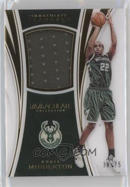 2015-16 Panini Immaculate Collection - Standard #ST-KMI - Khris Middleton /75