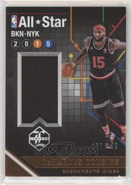 2015-16 Panini Limited - All-Star Shorts #AS-DC - DeMarcus Cousins /149