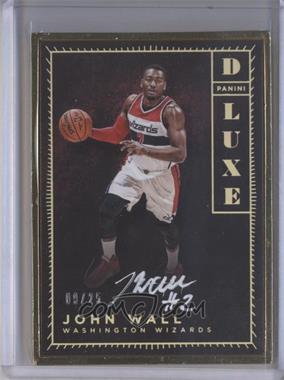 2015-16 Panini Luxe - DeLuxe #DLX-JWA - John Wall /25