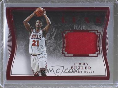 2015-16 Panini Luxe - Memorabilia Die-Cuts - Red #3 - Jimmy Butler /99