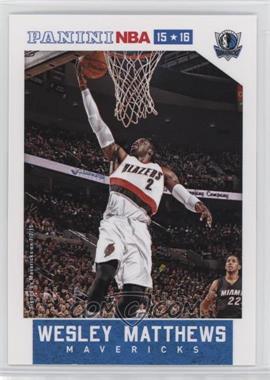 2015-16 Panini NBA (International) - [Base] #132 - Wesley Matthews