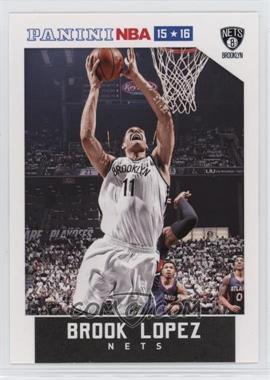 2015-16 Panini NBA (International) - [Base] #28 - Brook Lopez