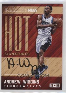 2015-16 Panini NBA (International) - Hot Signatures Facsimile #7 - Andrew Wiggins