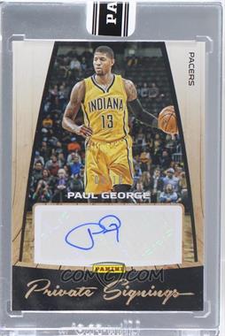 2015-16 Panini NBA Finals Promo Pack - Private Signings #18 - Paul George /10 [Uncirculated]