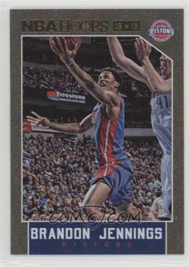 2015-16 Panini NBA Hoops - [Base] - Gold #27 - Brandon Jennings