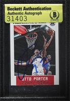 Otto Porter [BAS Beckett Auth Sticker]