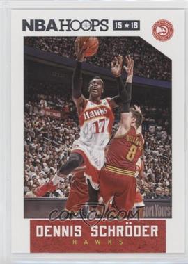 2015 16 Panini Nba Hoops Base 89 Dennis Schroder