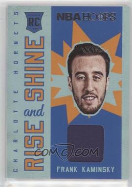 2015-16 Panini NBA Hoops - Rise N Shine Memorabilia #RS-FK - Frank Kaminsky