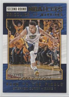 2015-16 Panini NBA Hoops - Road to the Finals #43 - Second Round - Stephen Curry /999