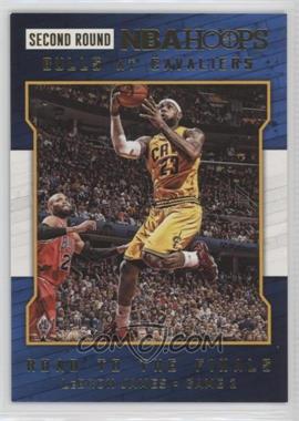 2015-16 Panini NBA Hoops - Road to the Finals #48 - Second Round - LeBron James /999