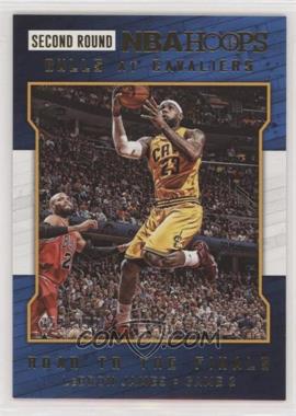2015-16 Panini NBA Hoops - Road to the Finals #48 - Second Round - LeBron James /999