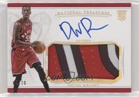 Rookie Patch Autographs - Delon Wright [EX to NM] #/10