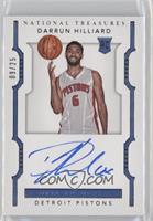 Rookie Autographs - Darrun Hilliard #/25