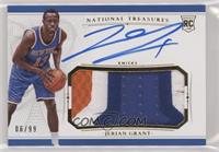 Rookie Patch Autographs - Jerian Grant #/99