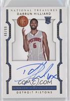 Rookie Autographs - Darrun Hilliard #/99