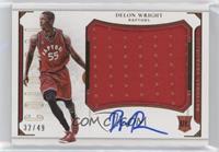 Delon Wright #/49